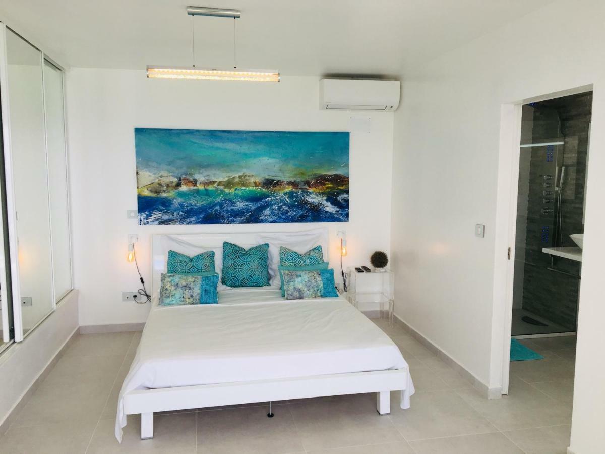 Studio Cozy Melissa Elegance - Guadeloupe , Le Gosier , Dampierre - Avec Pleine Vue Mer - Ocean A 180 Degres Exterior foto